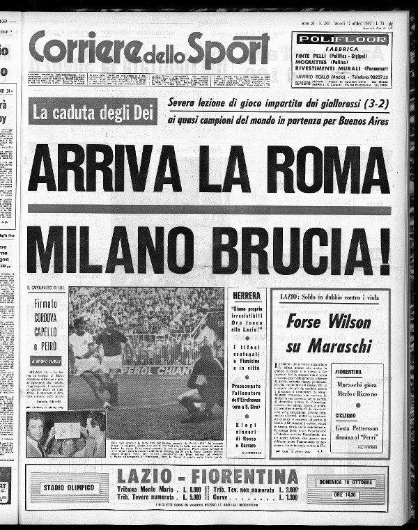 Corriere dello Sport 1969