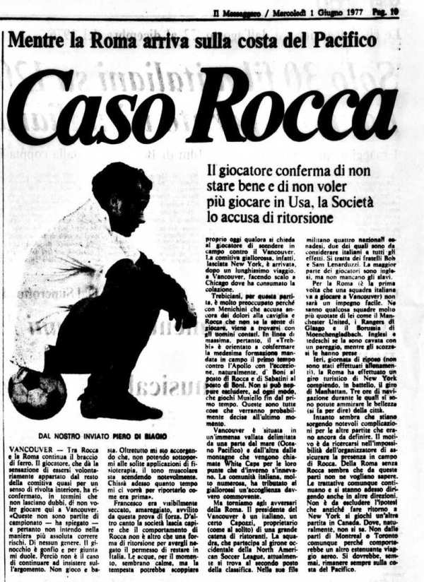Rocca ginocchio 1977